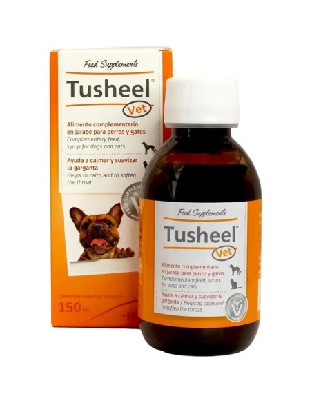 Heel Tusheel Veterinaria Jarabe Tos Perros y Gatos 150 ml