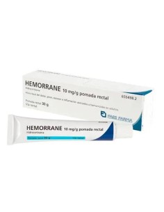 Hemorrane 10 mg Pomada Rectal 30 gr