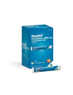 Ibudol Pediátrico 200 mg Suspensión Oral, 20 Sobres 2