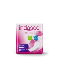 Indasec Dermoseda Compresa Incontinencia Extra, 20 unidades 2