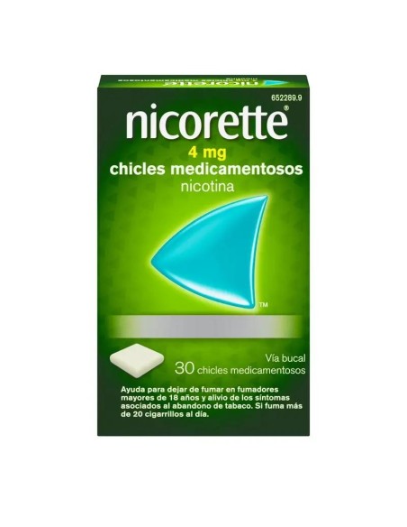 Nicorette 4 mg 30 Chicles