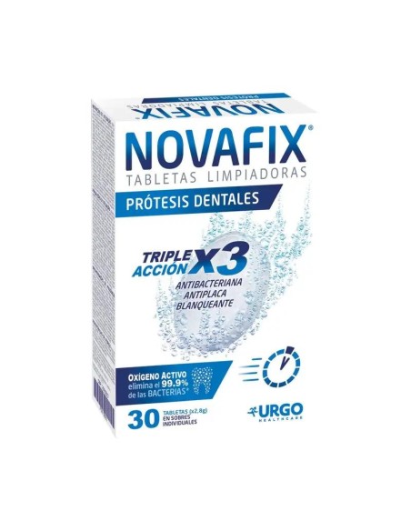 Novafix Tabletas Limpiadoras 3 En 1, 30 Tabletas Novafix Tabletas Limpiadoras 3 En 1, 30 Tabletas