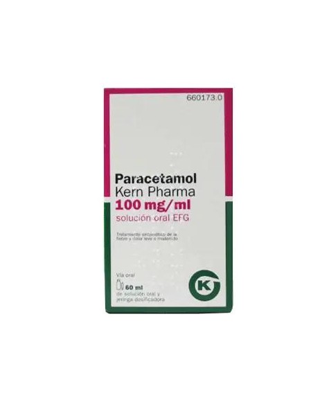 Paracetamol Kern Pharma EFG Solución Oral 60 ml