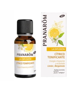 Pranarom la Difusión Cítrico Tonificante BIO, 30 ml 2