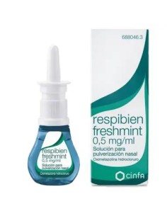 Respibien Freshmint 0,5 mg/ml Solución Pulverización Nasal 15 ml 2