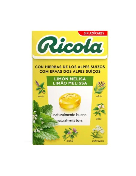 Ricola Caramelos Sin Azucar Limon 50 G Ricola Caramelos Sin Azucar Limon 50 G