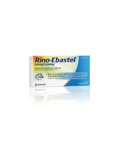 Rino Ebastel 10 mg/120 mg 7 Cápsulas 2