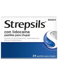Strepsils con lidocaina, 24 Pastillas para Chupar 2