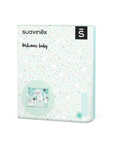 Suavinex Canastilla Cosmética Infantil, Color Azul