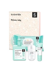 Suavinex Canastilla Cosmética Infantil, Color Rosa