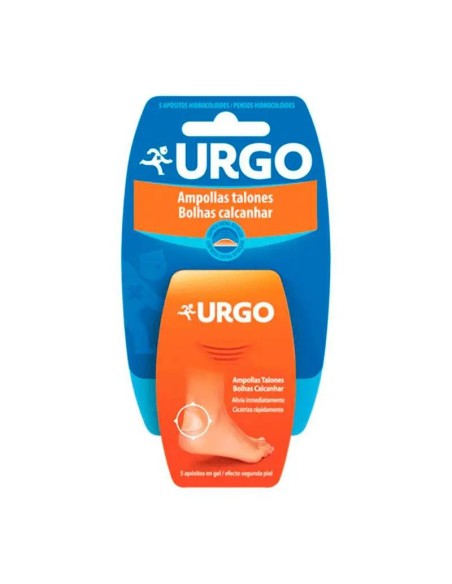 URGO Ampollas Talones, 5 Apósitos URGO Ampollas Talones, 5 Apósitos