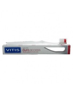 VITIS Cepillo Dental Adulto Duro Access Cabezal Pequeño 2