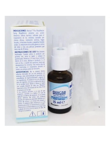 Aloclair Plus Spray Bioadhesivo, 15 ml