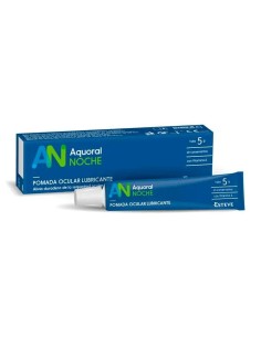 Aquoral Noche Pomada Ocular Lubricante, 5 gr