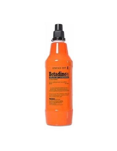 Betadine 4% Solución Tópica Jabonosa 500 ml