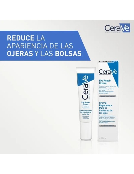 CeraVe Crema Reparadora Contorno de Ojos, 14 ml