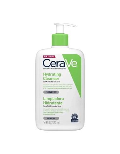 CeraVe Gel Limpiador Hidratante, 473 ml