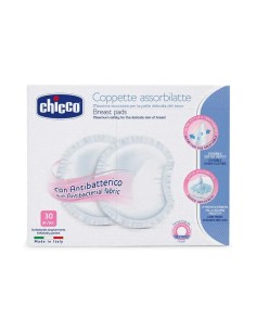 Chicco Discos Absorbentes Antibactérianos 30 unidades