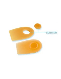 Comforsil Taloneras Espolón Con Orificio Desplazable Cc215, Talla S