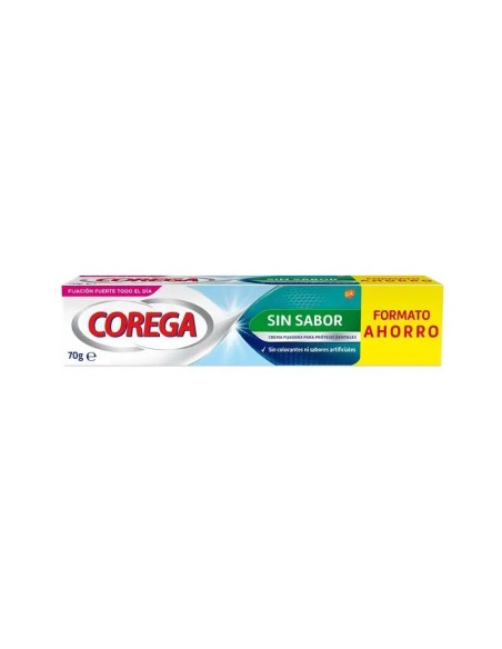 Corega Fijación Fuerte Sin Sabor, 70 gr Corega Fijación Fuerte Sin Sabor, 70 gr