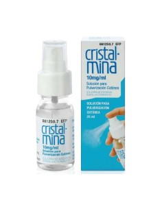 Cristalmina Spray 10 mg/ml Solución Tópica 25 ml