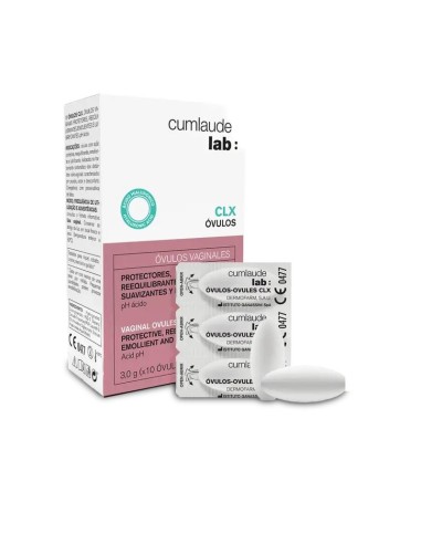 Cumlaude Lab Ovulos CLX Hidratantes y Calmantes, 10 Unidades