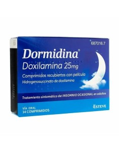 Dormidina 25 mg 14 Comprimidos 2