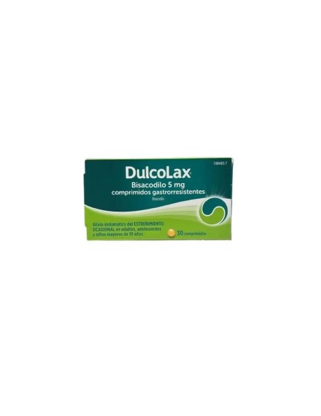 Dulcolax Bisacodilo 5 mg 30 Comprimidos