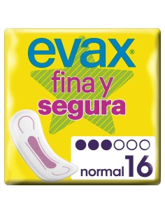 Evax Fina y Segura Normal Compresas 16 unidades 2