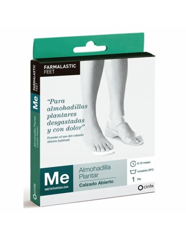 Farmalastic Almohadilla Plantar Discreta, Talla Unica