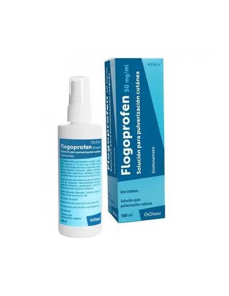 Flogoprofen Pulverizador 50 mg/ml Solución Cutánea 100 ml