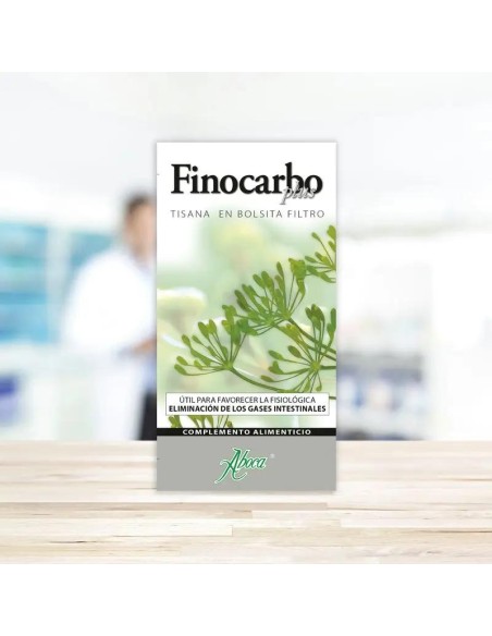 Aboca Finocarbo Plus Tisana Digestión, 20 Bolsitas