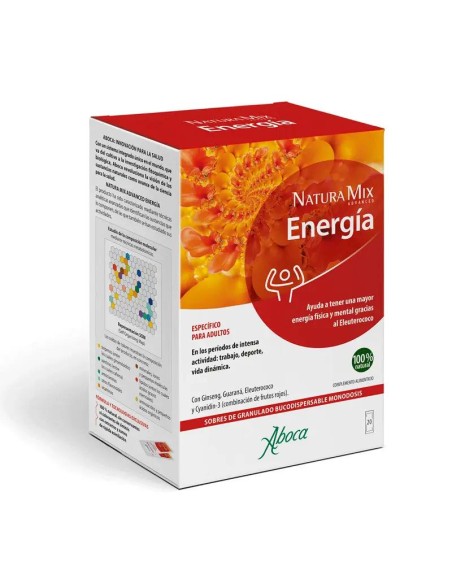 Aboca Natura Mix Advanced Energía - 20 sobres Granulado
