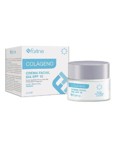 Farline Crema Facial De Día Con Colageno Spf15, 50 ml