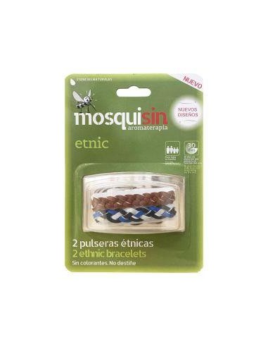 Mosquisin Pulsera Étnica Braceletes, 2 unidades