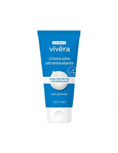 Vivera Crema Hidratante De Pies Secos, 125 ml Vivera Crema Hidratante De Pies Secos, 125 ml