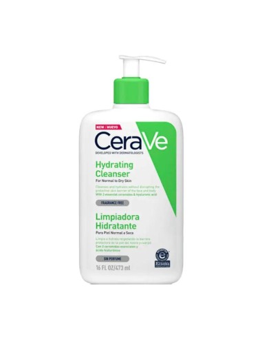 CeraVe Gel Limpiador Hidratante, 473 ml