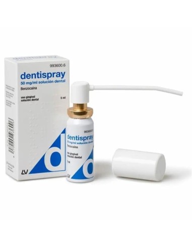 Dentispray 50 mg/ ml Aerosol Bucal Solución 5 ml