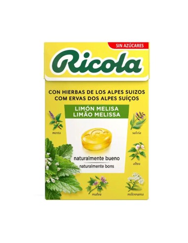 Ricola Caramelos Sin Azucar Limon 50 G