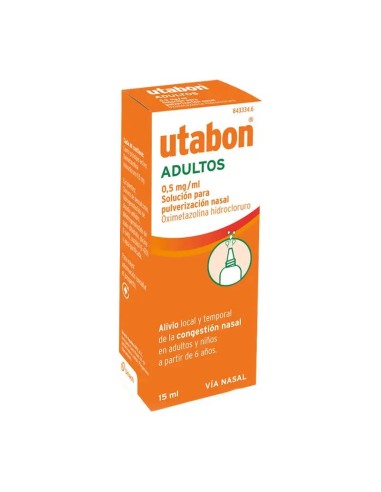 Utabon Adultos 0.5 mg/ ml Nebulizador Nasal 15 ml