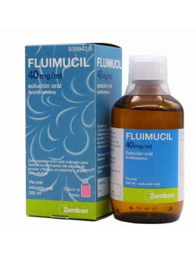 Fluimucil Solución Oral 200 ml