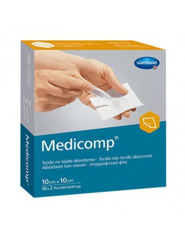 Medicomp Gasa Estéril 10X10 cm 20 unidades