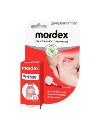 Mordex - Esmalte Amargo Transparente - Frasco 9 ml