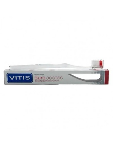 VITIS Cepillo Dental Adulto Duro Access Cabezal Pequeño