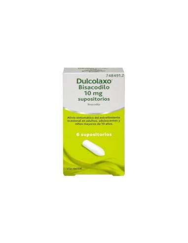 Dulcolax Bisacodilo 6 Supositorios