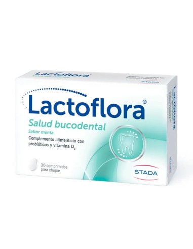 Lactoflora Bucodental Menta 30 Comprimidos