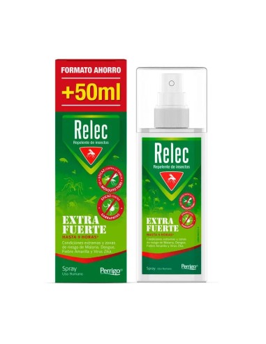 Relec Extrafuerte Spray Antimosquitos, 125 ml