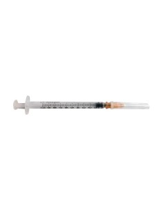 Jeringa con Aguja 1 ml (25gx25mm) 2